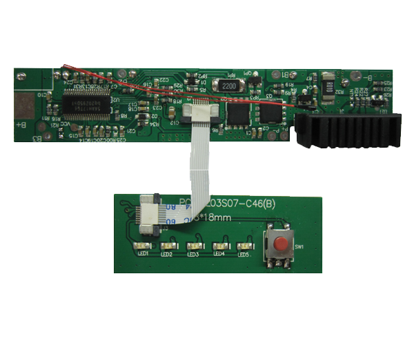  BMS/PCM with SBS V1.1 Communication for 3S Li-ion/LiFePO4 Battery Pack （BQ20Z95）PCM-L03S07-C46