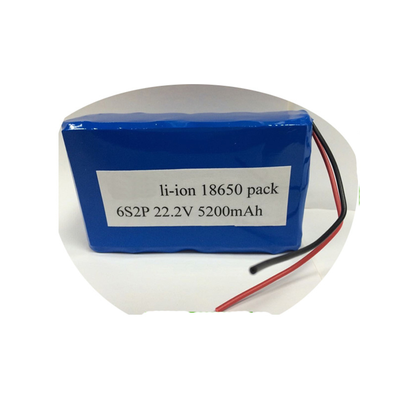 22.2V 18650 Battery Pack 6S2P 5200