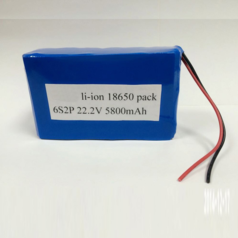 22.2V 18650 Battery Pack 6S2P 5800