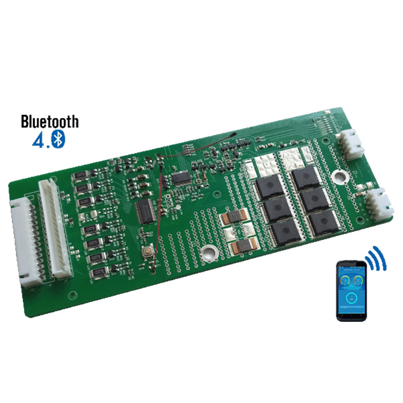 BMS with SMBus/Bluetooth for 9~15S Li-ion/LiFePO4 Battery Pack